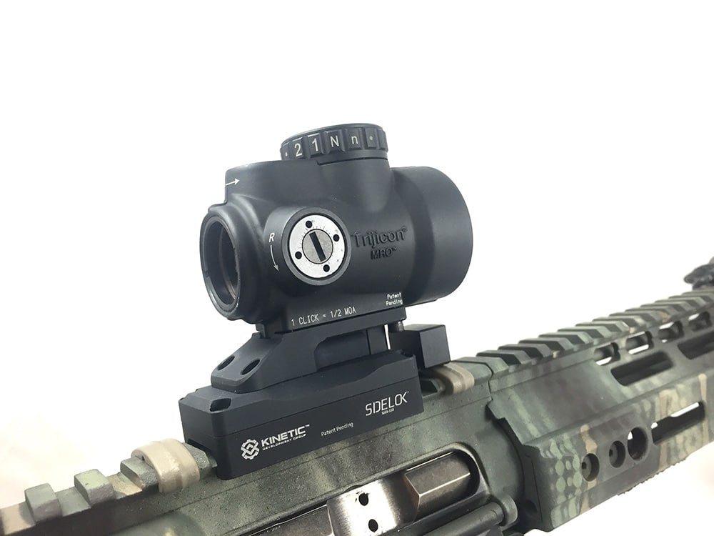 SIDELOK – Trijicon MRO Mount – Lower 1/3 Co - witness - Kinetic Development Group