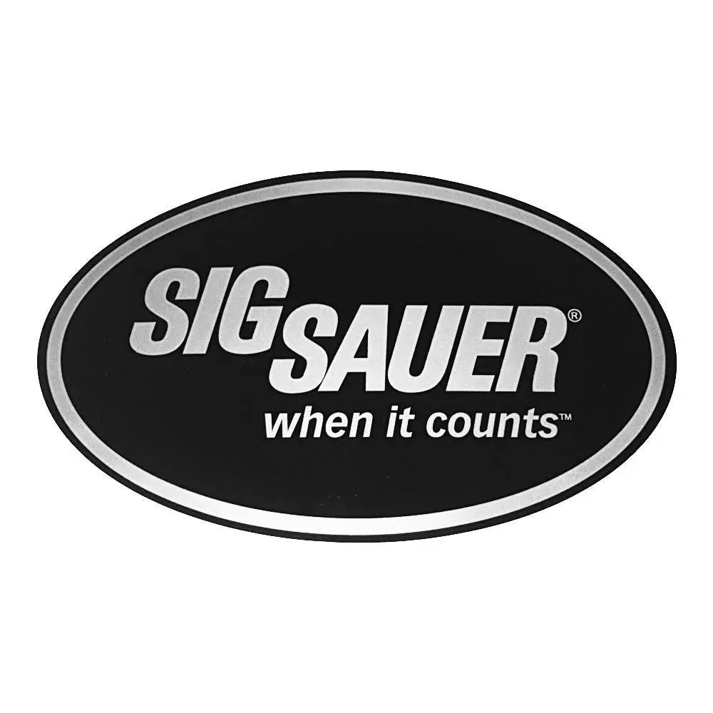 Sig Sauer Klistremerke, 140x85mm - Sig Sauer