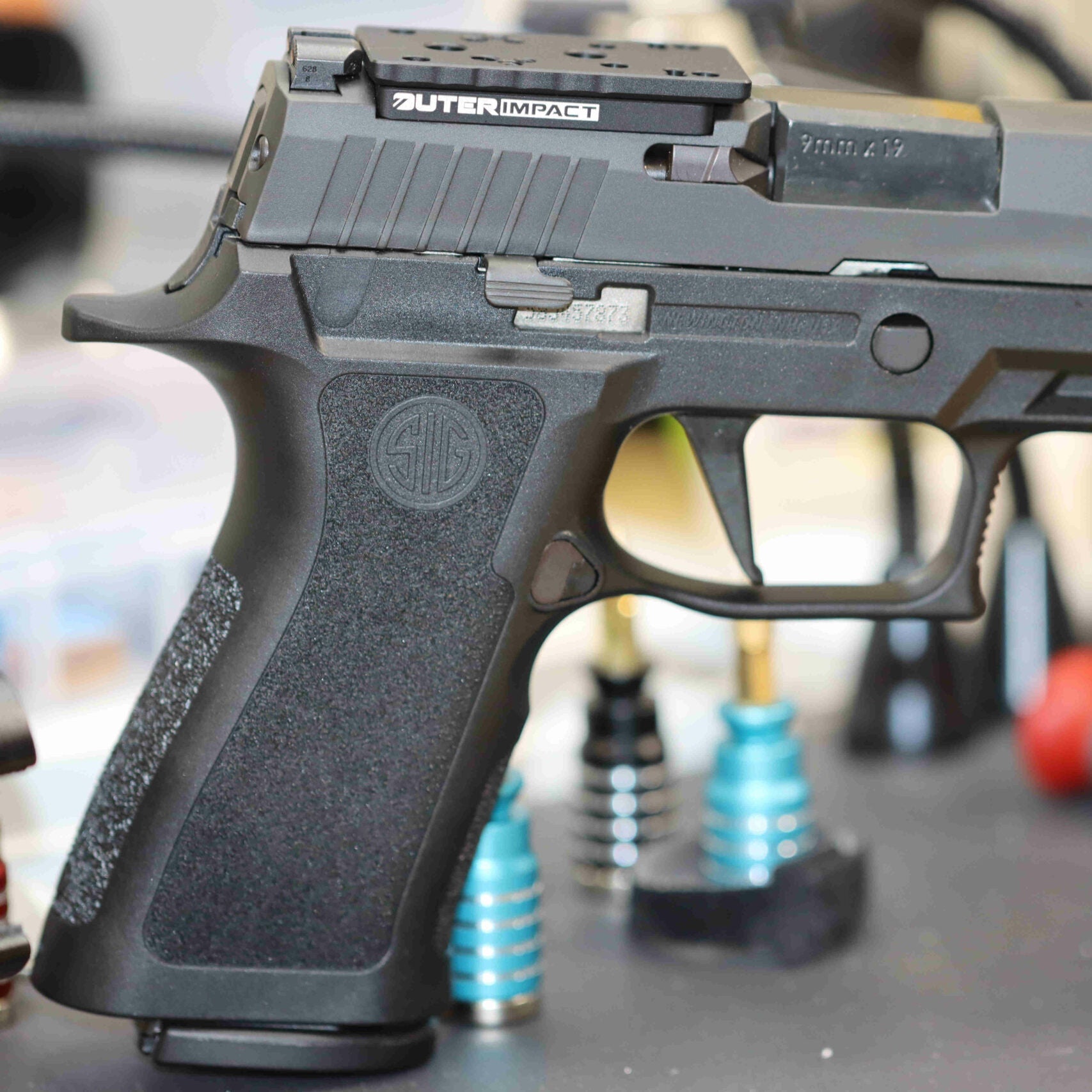 Sig Sauer® P320 X - Full Slides - Modular Red Dot Adapter - OuterImpact