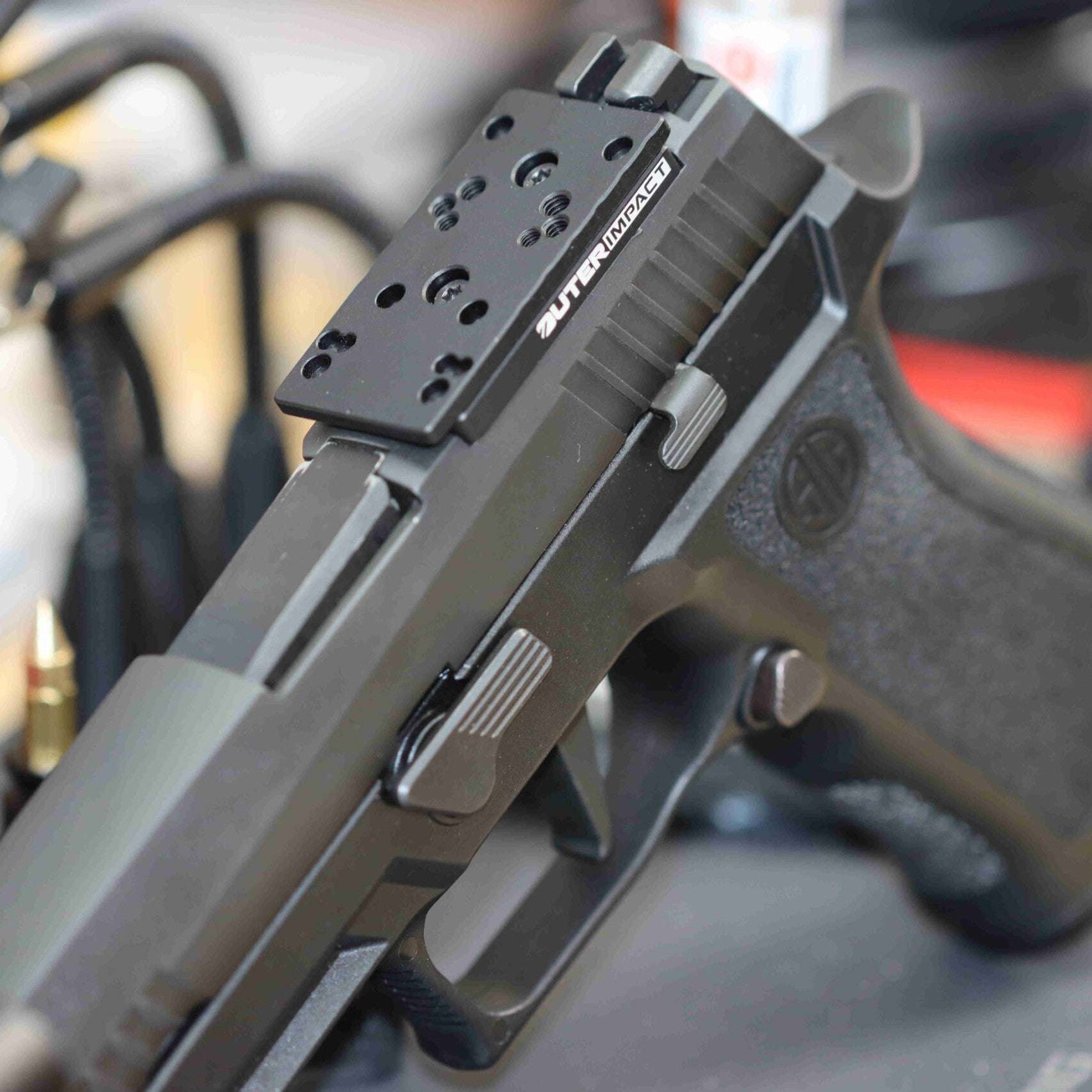 Sig Sauer® P320 X - Full Slides - Modular Red Dot Adapter - OuterImpact