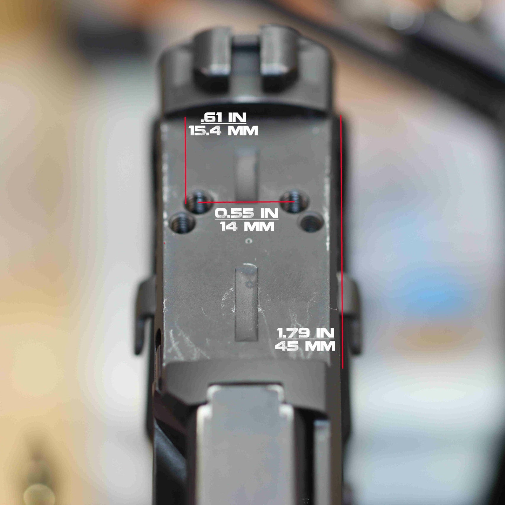 Sig Sauer® P320 X - Full Slides - Modular Red Dot Adapter - OuterImpact