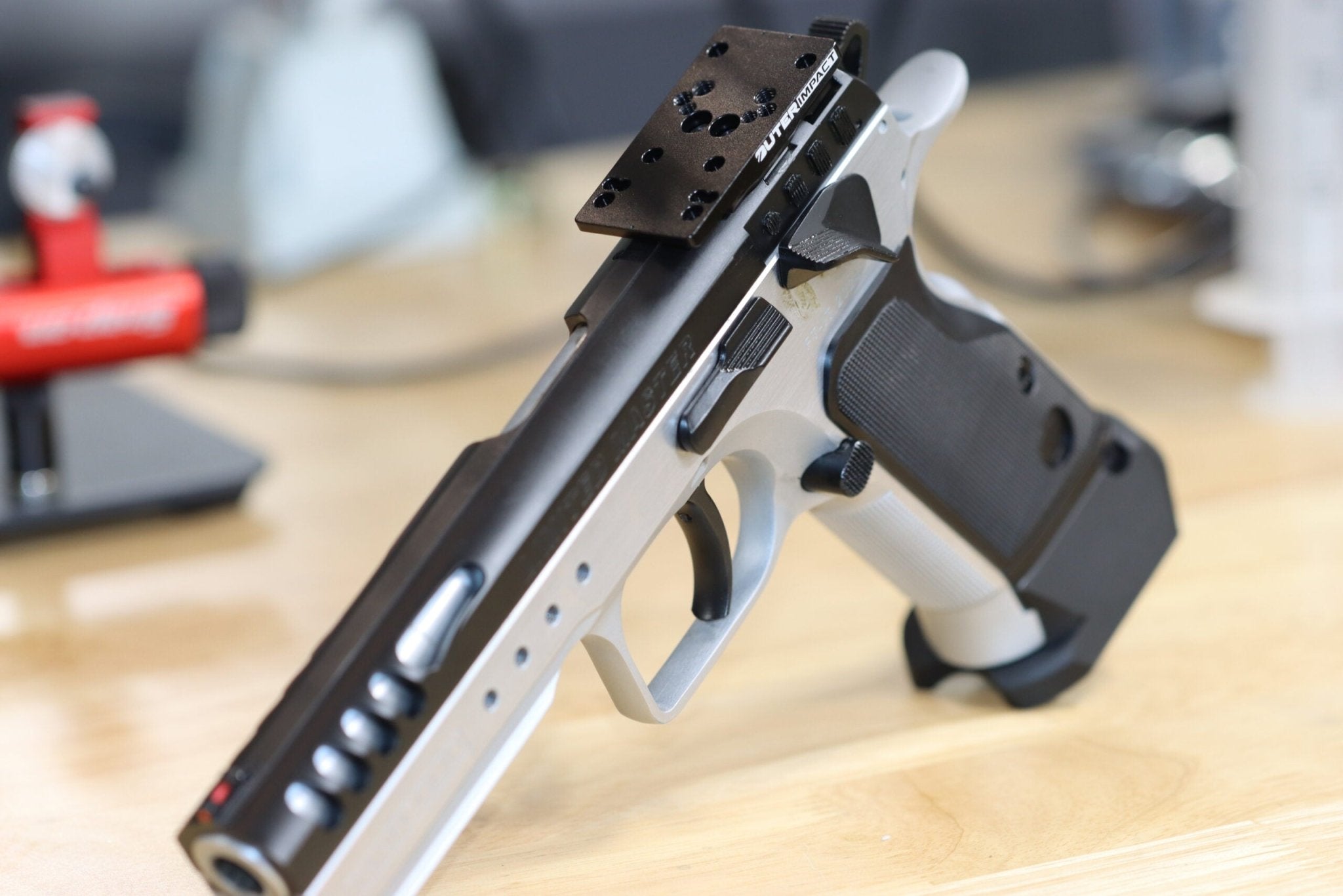 Tanfoglio Limited Master - Modular Red Dot Adapter - OuterImpact