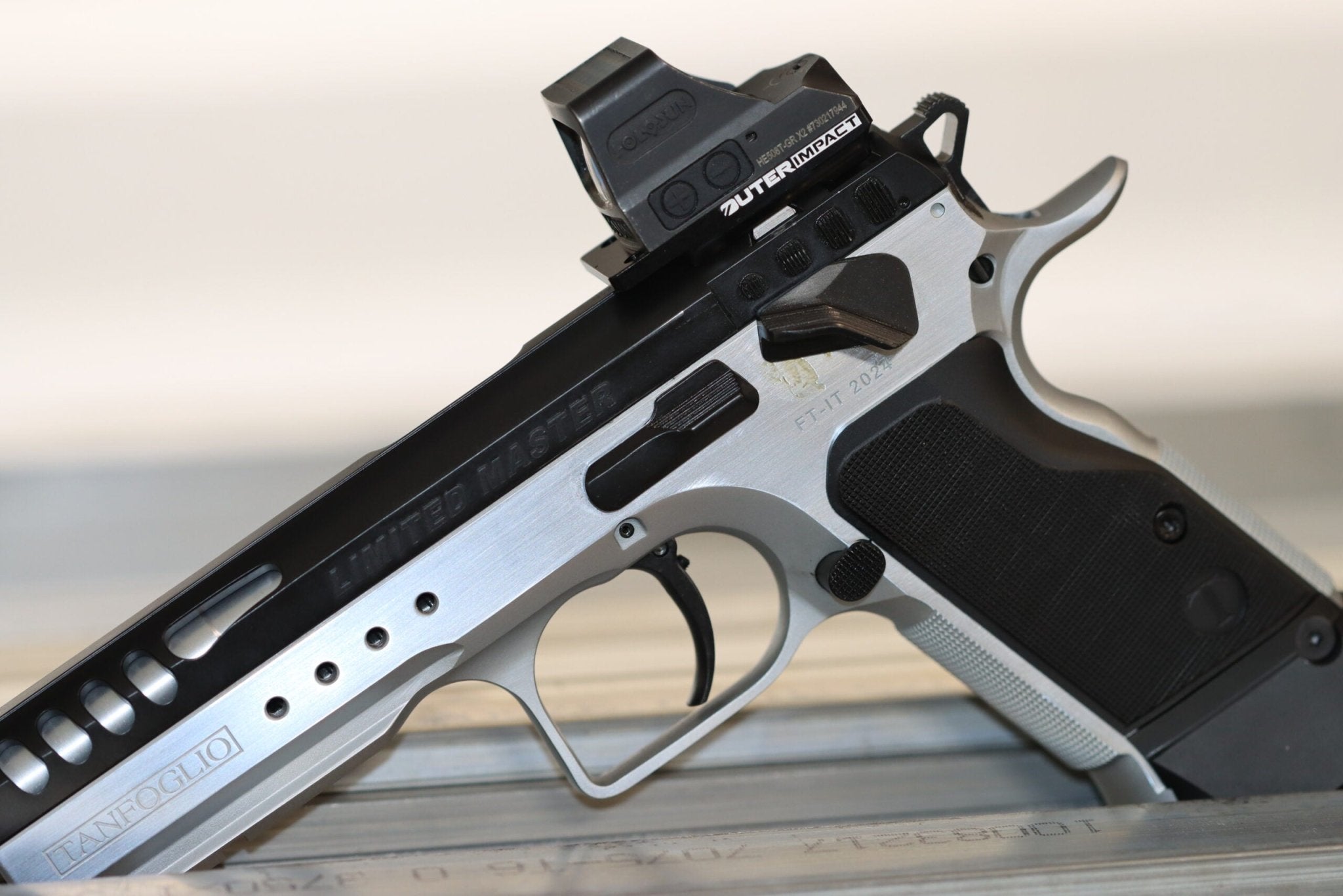 Tanfoglio Limited Master - Modular Red Dot Adapter - OuterImpact