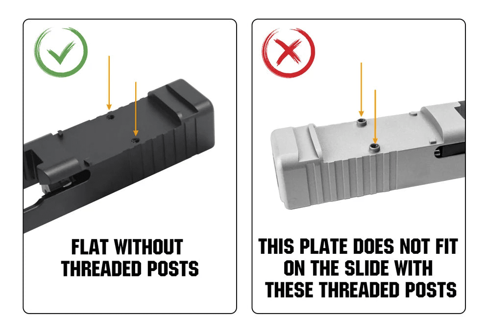 Titanium Optics Adapter Plate – RMR til RMS - 2BME