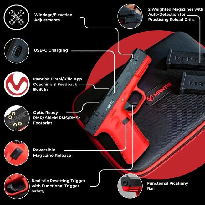 TitanX - Smart Laser Training Pistol - Mantis