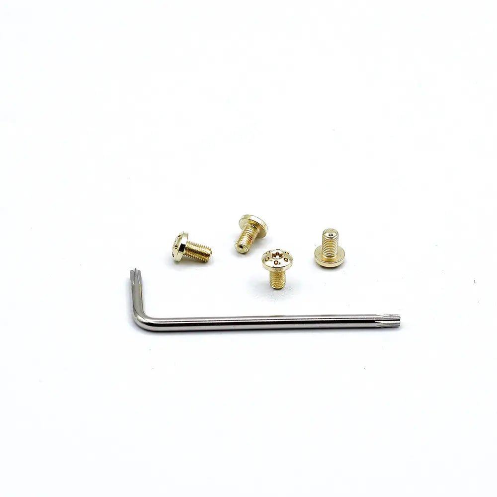 Torx Greps Skruer for 1911 (4 stk) - Gull - Eemann Tech