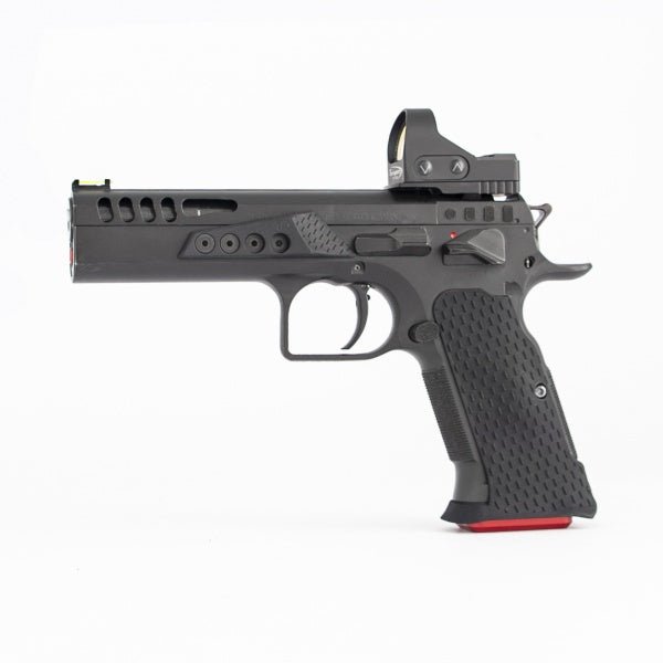 Track Grip med Magasinbrønn for Tanfoglio Small Frame, Polymer - Toni System