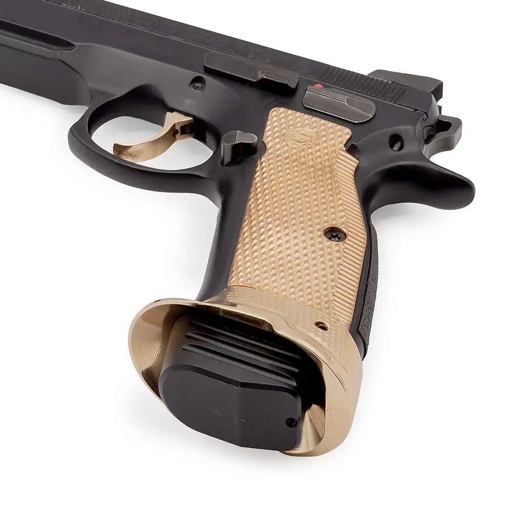 Ultimate Brass Magwell for CZ 75 SP-01 Shadow - Eemann Tech