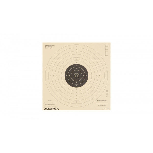Airgun Paper Targets 17x17cm