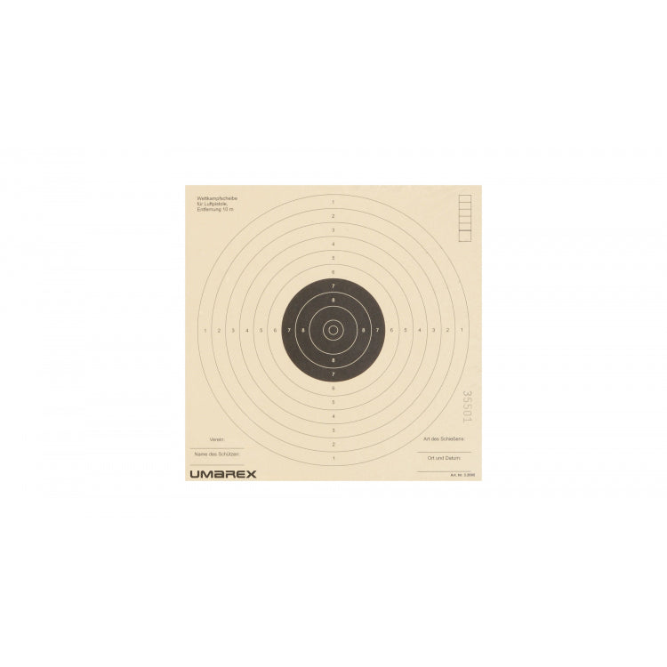 Airgun Paper Targets 17x17cm