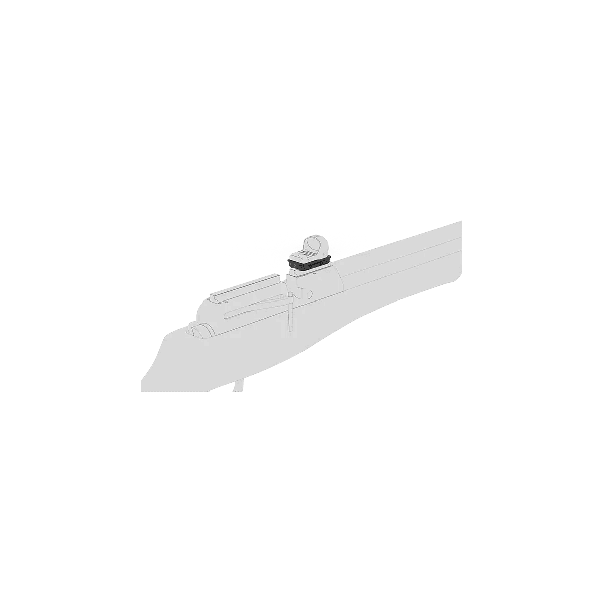 Universal 11 mm dovetail montasje for rødpunktsikte - Vector Optics