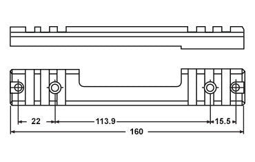UTG® Optic Mount for Remington® 700, Steel - Leapers, Inc.