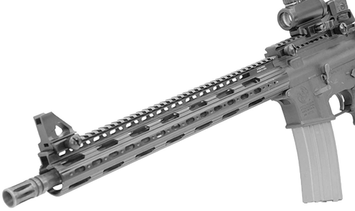 UTG PRO® AR15 Super Slim Free Float Handguard, 15" Rifle Length - Leapers, Inc.