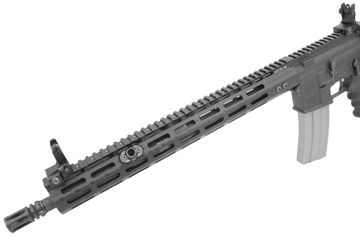 UTG PRO® AR15 Super Slim Free Float M - LOK Handguard, 15" Rifle Length - Leapers, Inc.