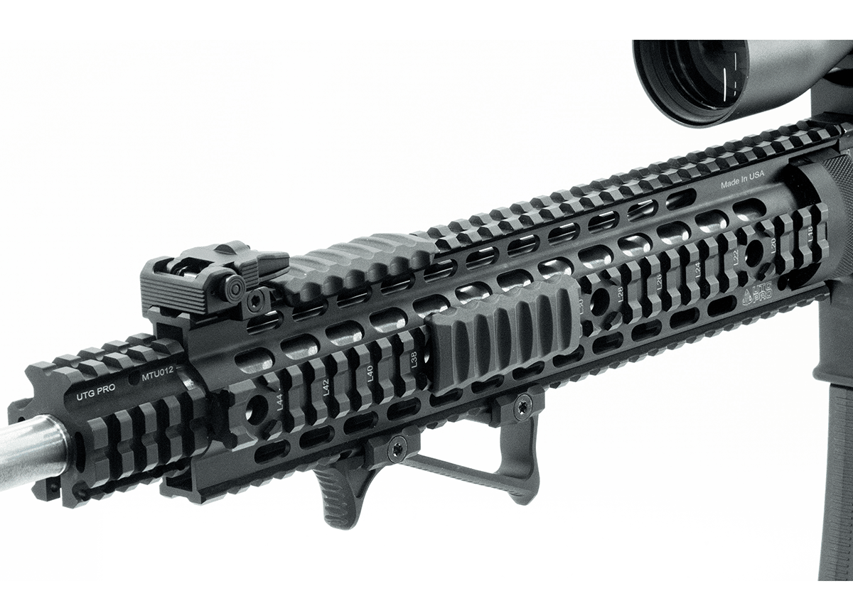 UTG® Ultra Slim Angled Foregrip, Picatinny - Leapers, Inc.