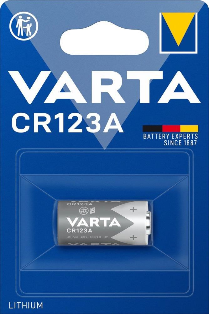 VARTA Litiumbatteri CR123A / DL-123A / CR17345 - Varta