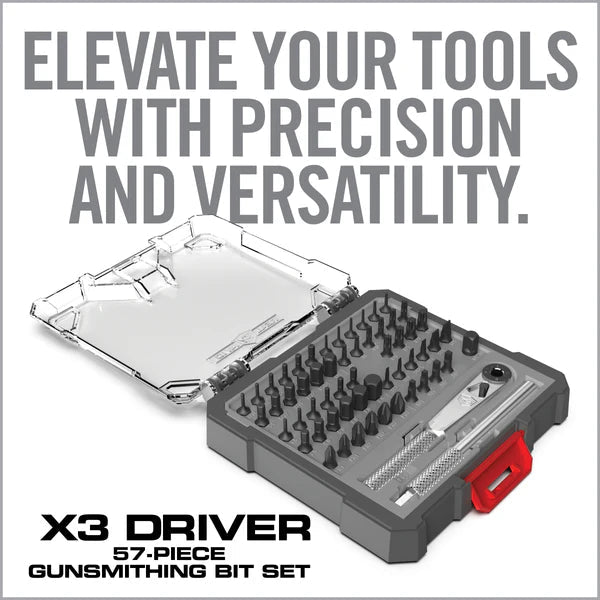 X3™ Driver 57 - Piece Gunsmithing Bit Set - Real Avid