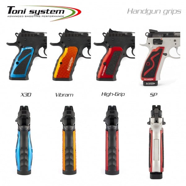 X3D Short Grips for CZ Shadow/Tactical Sport - Toni System