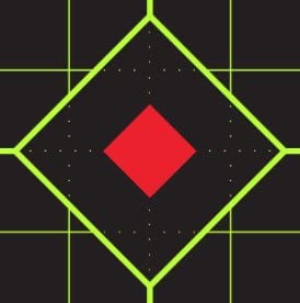 30x30 cm splatter innskytings skive - Splatterburst Targets