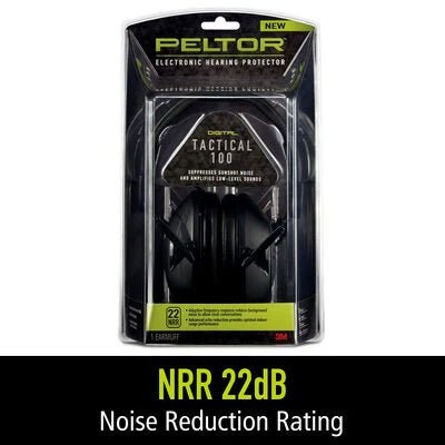 3M Peltor Sport Tactical 100 Elektronisk Hørselvern - 3M Company