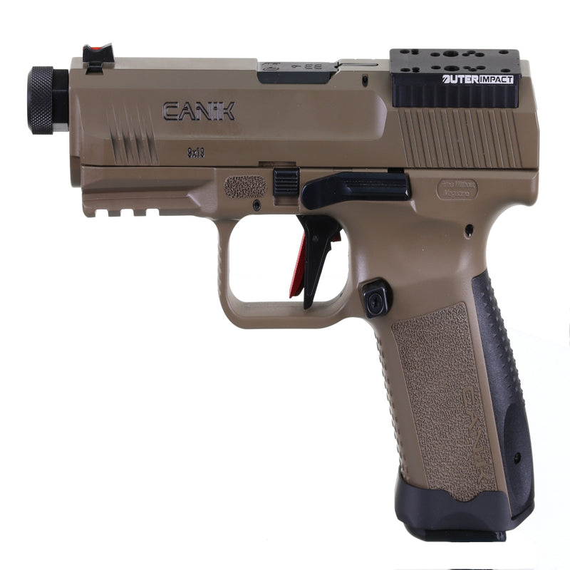 CANIK TP9 Elite Combat Pistol - Modular Red Dot Adapter
