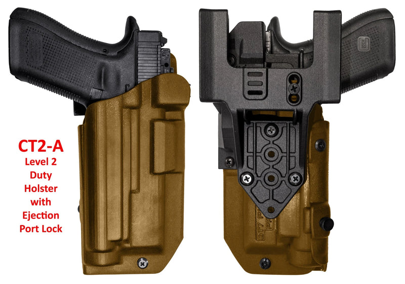 CT2-A Level 2 Holster Auto-Lock Glock 17/22/31 Gen 1,2,3,4