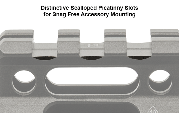 UTG® Super Slim Picatinny Riser Mount, 0.75" Height, 3 Slots