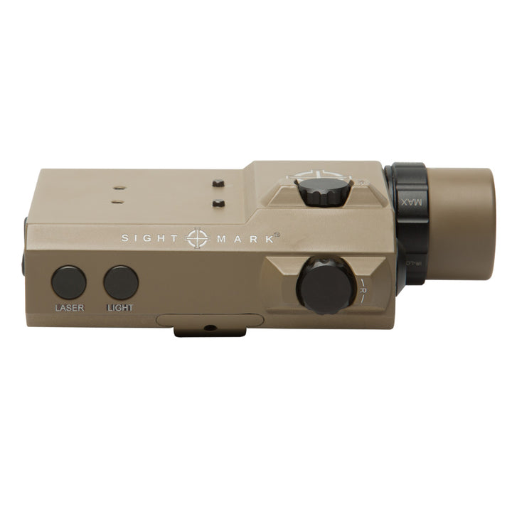 LoPro Combo Flashlight (Visible/IR) and Green Laser Sight