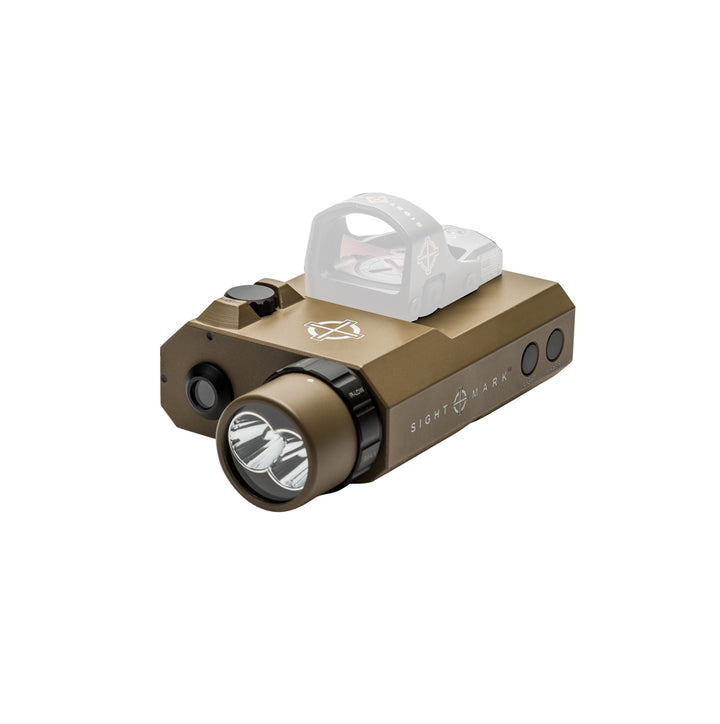 LoPro Combo Flashlight (Visible/IR) and Green Laser Sight