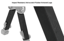 UTG® Rubber Armored Full Metal QD Bipod, 15 - 21.6 cm (6"- 8.5")