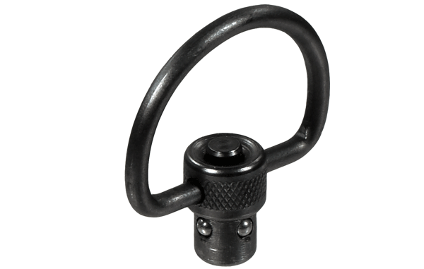 UTG® Push Button QD Sling Swivel, 1.25" C-Shape Loop