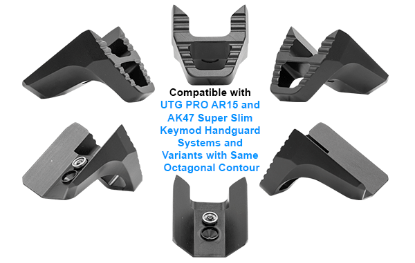 UTG® Super Slim Keymod Hand Stop/Barricade Rest Kit
