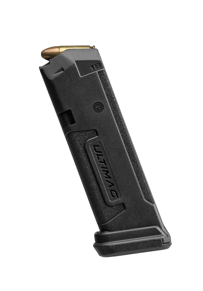 ULTIMAG G19 - 9x19, 16-Round Polymer Magazine for Glock 19 Handguns