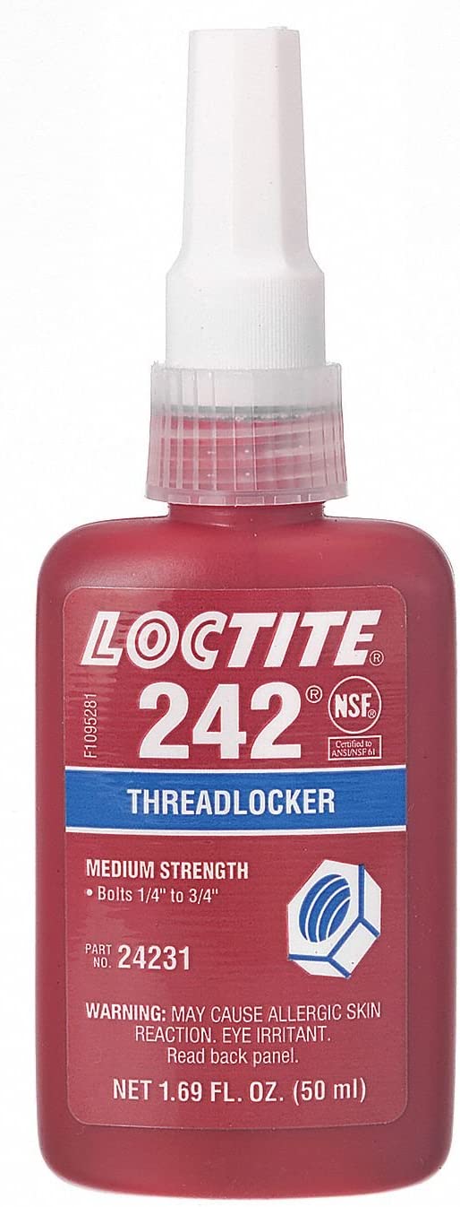 Loctite Threadlocker, 50ml, Blue #242