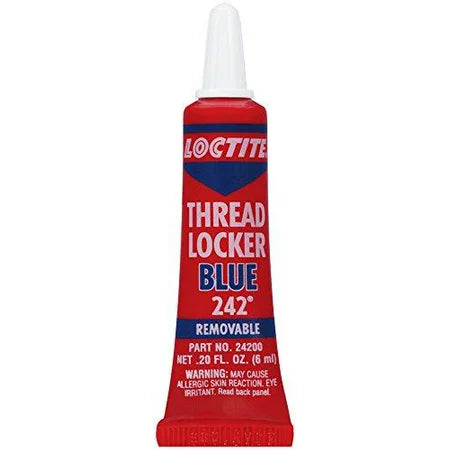 Loctite Thread Locking Loctite Heavy Duty Threadlocker, 6ml, Blue #242