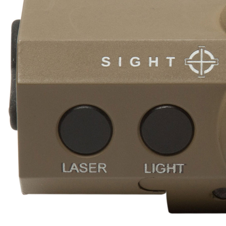 LoPro Mini Combo Flashlight and Green Laser Sight